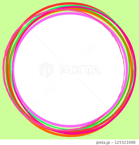 フレーム　輪　ホワイトスペース 125321090