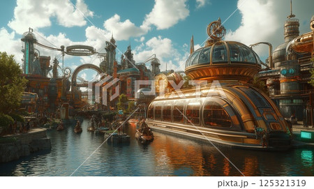 未来の乗り物 125321319