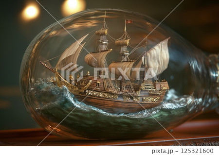 ボトルシップ、中世のロマンを今、その手に ボトルシップ、中世のロマンを今、その手に 125321600