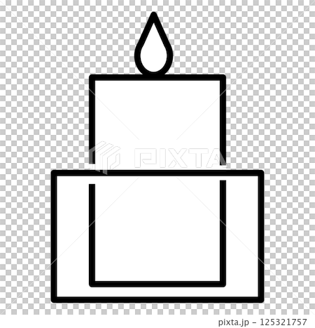 香氛蠟燭圖標 125321757