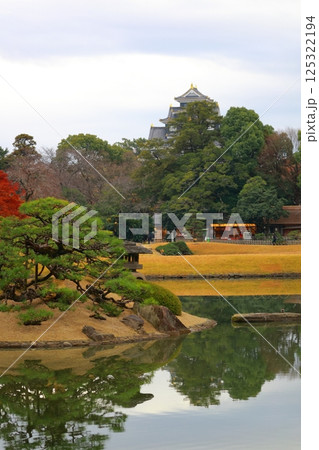 岡山後楽園の紅葉 岡山後楽園の紅葉 125322194