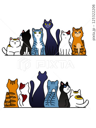 可愛い猫のイラスト 可愛い猫のイラスト 125322206