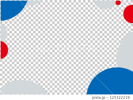 万博カラーの背景フレームb 万博カラーの背景フレームb 125322219