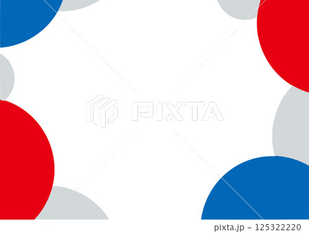 万博カラーの背景フレームa 万博カラーの背景フレームa 125322220