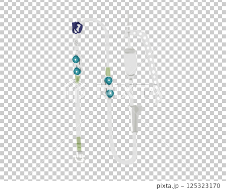 封閉輸液管線圖示 125323170