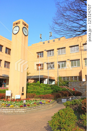 愛知県名古屋市、港区役所の風景 愛知県名古屋市、港区役所の風景 125324707