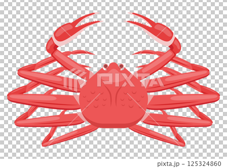 カニのイラスト 125324860