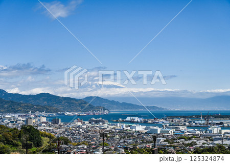 静岡日本平からの富士山 静岡日本平からの富士山 125324874