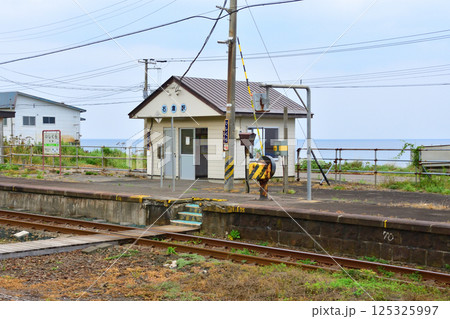 JR北海道、函館本線の森駅から八雲駅までの普通列車車窓風景(2023年夏曇り空) JR北海道、函館本線の森駅から八雲駅までの普通列車車窓風景(2023年夏曇り空) 125325997
