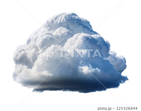 Towering White Cumulus Cloud with Darkening Base Towering White Cumulus Cloud with Darkening Base 125326844