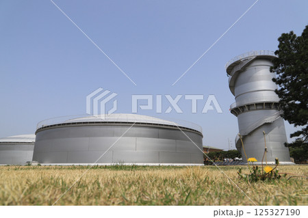 敷島浄水場（新しい配水塔） 125327190