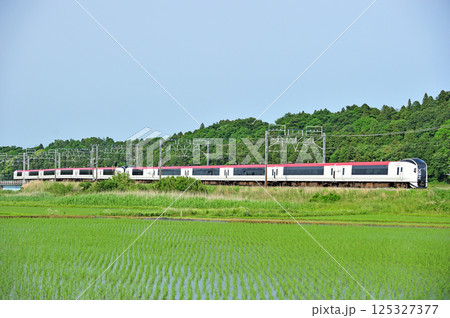 総武本線 佐倉-物井 JR東日本 E259系 Ne018編成(鎌倉) 成田エクスプレス NEX 総武本線 佐倉-物井 JR東日本 E259系 Ne018編成(鎌倉) 成田エクスプレス NEX 125327377