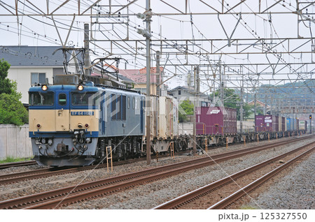 東海道本線 大磯-二宮 JR貨物 EF64-1012(愛知) 東海道本線 大磯-二宮 JR貨物 EF64-1012(愛知) 125327550