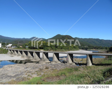 中仁淀沈下橋　越知町　高知県 125328286