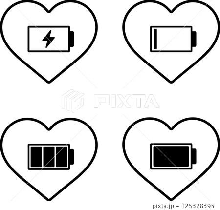 心の充電と回復 125328395