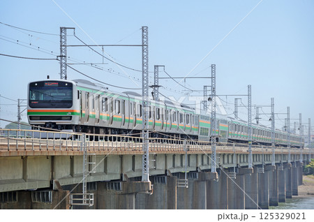 東海道本線 茅ヶ崎-平塚 JR東日本 E231系1000番台 K-13編成(国府津) 東海道本線 茅ヶ崎-平塚 JR東日本 E231系1000番台 K-13編成(国府津) 125329021