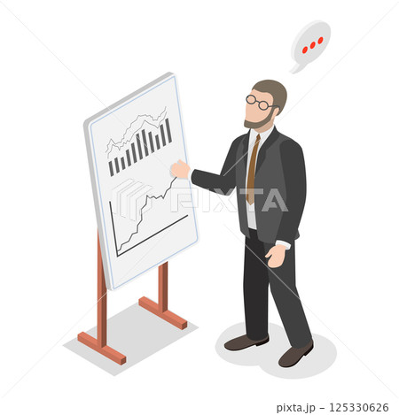 3D Isometric Flat Vector Illustration of Lecture Or Seminar. Item 5 3D Isometric Flat Vector Illustration of Lecture Or Seminar. Item 5 125330626