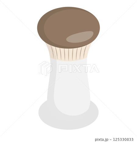 3D Isometric Flat  Set of Mushrooms. Item 10 125330833