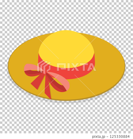 3D Isometric Flat Set of Hats. Item 6 3D Isometric Flat Set of Hats. Item 6 125330884
