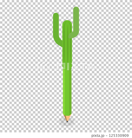 3D Isometric Flat Set of Various Kawaii Pens. Item 4 3D Isometric Flat Set of Various Kawaii Pens. Item 4 125330909