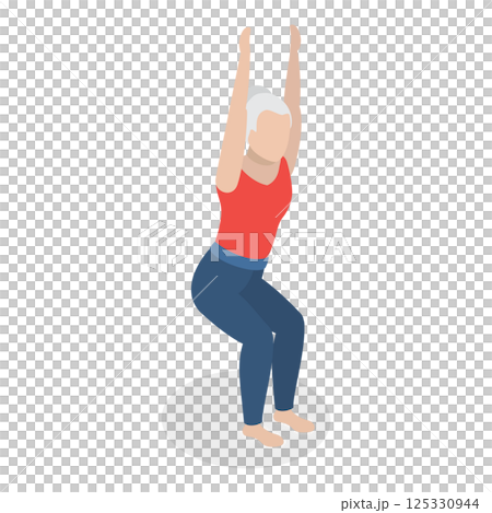 3D Isometric Flat Illustration of Chakra Systems. Item 4 3D Isometric Flat Illustration of Chakra Systems. Item 4 125330944