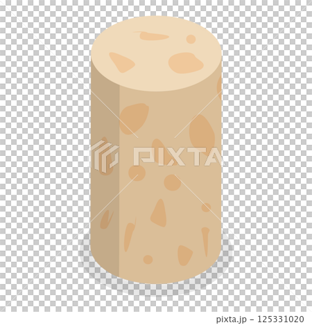 3D Isometric Flat Set of Wine Corks. Item 1 3D Isometric Flat Set of Wine Corks. Item 1 125331020