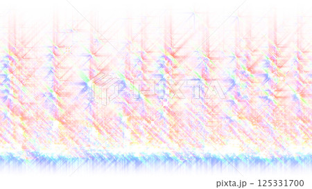 左右に連続配置できるキラキラのタイトルバック（透過背景） - ホワイト 125331700