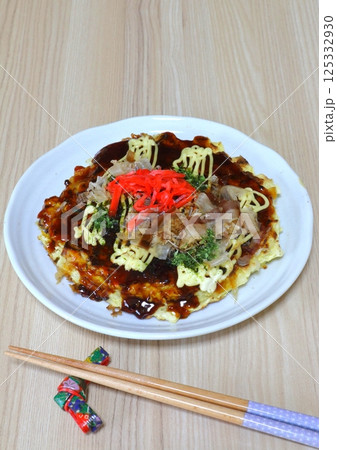 お好み焼き(縦構図) お好み焼き(縦構図) 125332930