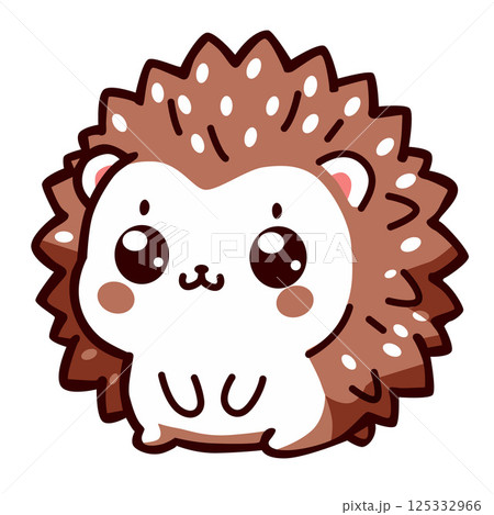 cute adorable hedgehog cartoon character cute adorable hedgehog cartoon character 125332966