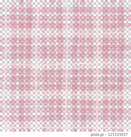 Pink Plaid Tartan Gingham Check Hand Drawn Background Pattern Overlay 125333037