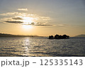 宍道湖・嫁ヶ島の夕景 125335143