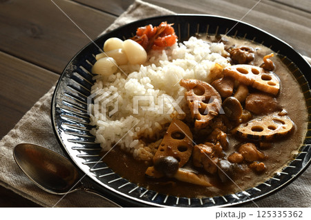 れんこんカレー 125335362