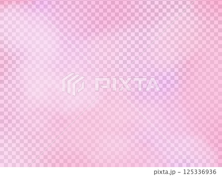 ピンク色の水彩グラデーション背景素材 125336936