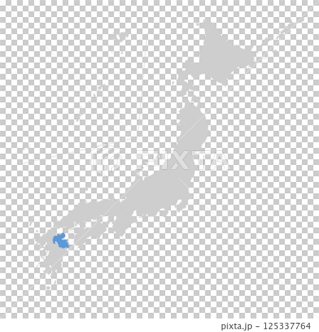 日本大分縣地圖 日本大分縣地圖 125337764