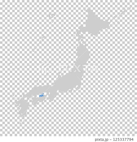 日本香川縣地圖 日本香川縣地圖 125337794
