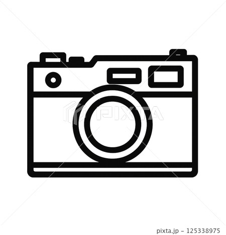 レンジファインダーカメラのアイコン 125338975
