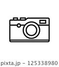 レンジファインダーカメラのアイコン 125338980