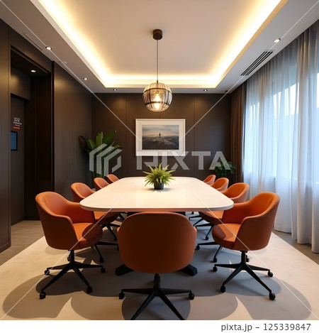 お洒落なミーティングルーム/ラウンジ お洒落なミーティングルーム/ラウンジ 125339847
