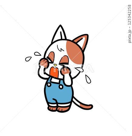 レトロなミケネコさん（泣く） 125342258