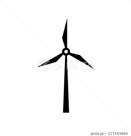 Windmill logo vector 125343660
