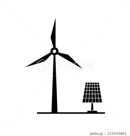 Windmill icon Windmill icon 125343661