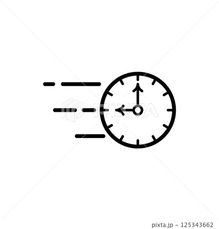 fast time logo icon fast time logo icon 125343662