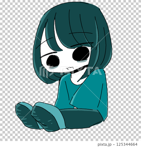 Woman lying down 125344664