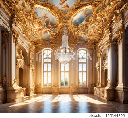 A large baroque hall 125344806