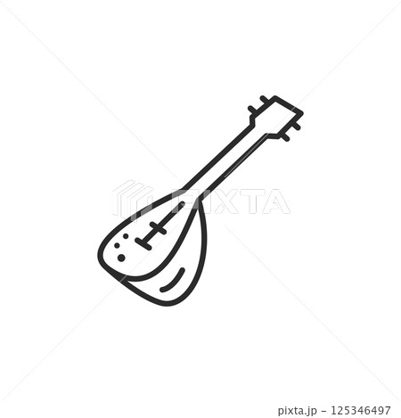 Guitar icon 125346497