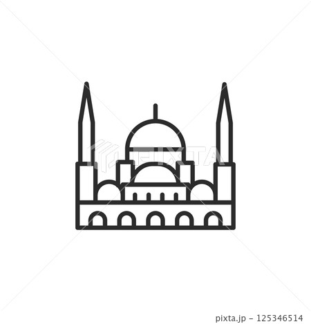 Mosque Icon Mosque Icon 125346514