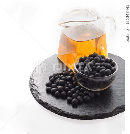 黒豆茶　スタジオ撮影 125347443