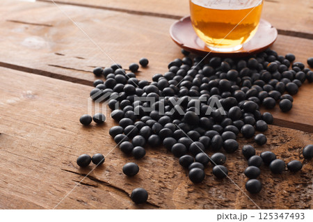 黒豆茶 スタジオ撮影 黒豆茶 スタジオ撮影 125347493