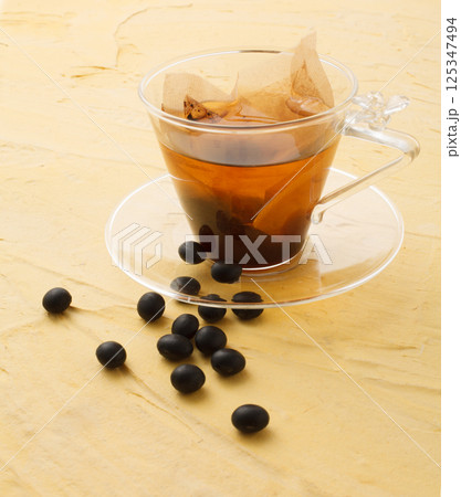 黒豆茶　スタジオ撮影 125347494