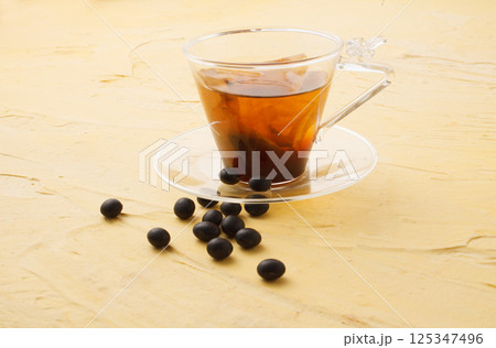 黒豆茶　スタジオ撮影 125347496